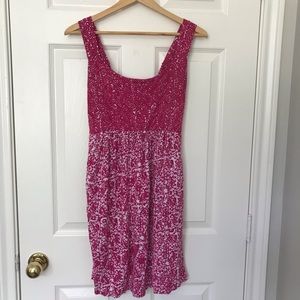 Pink sundress with pockets!!!